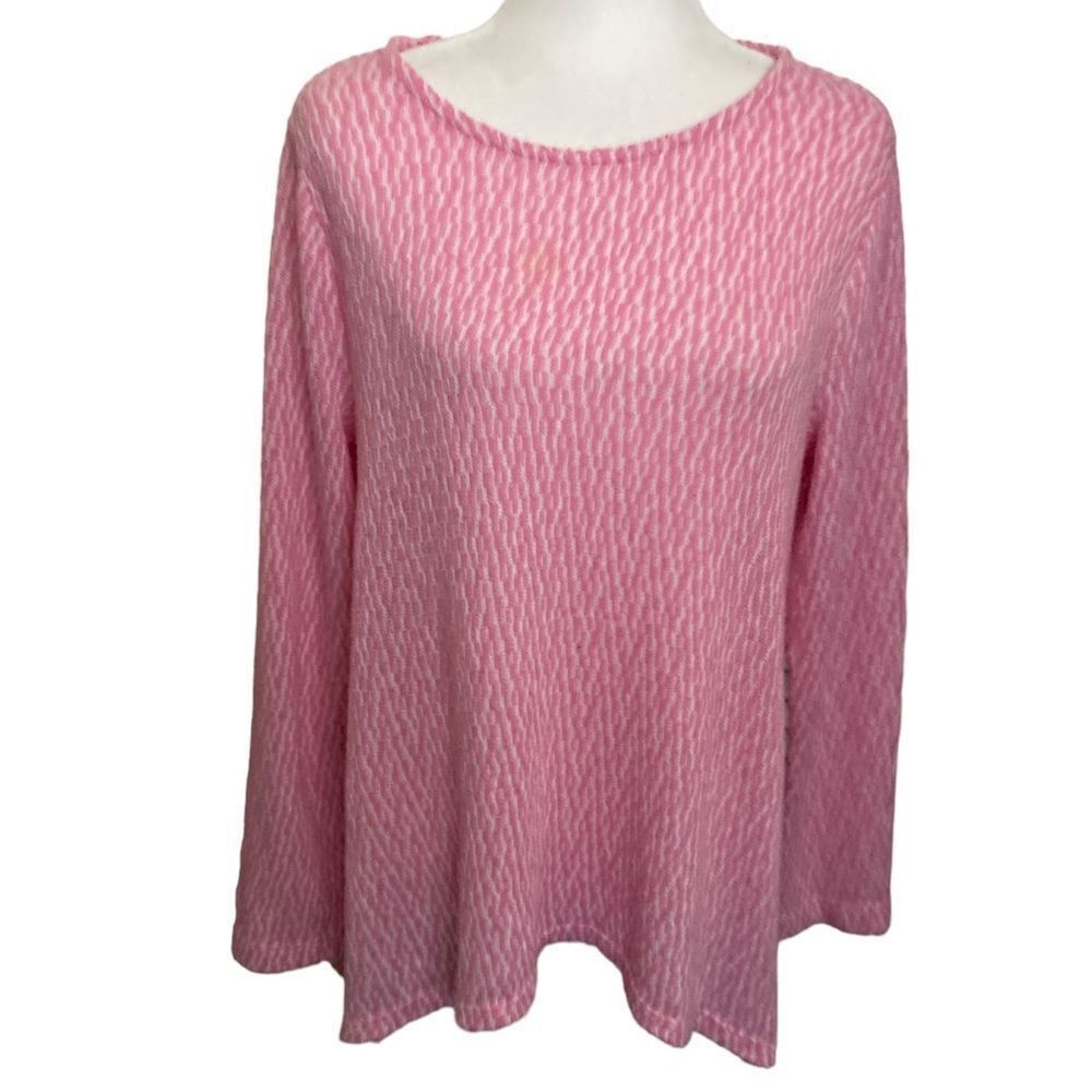 Chelsea & Theodore Pink sweater 1X